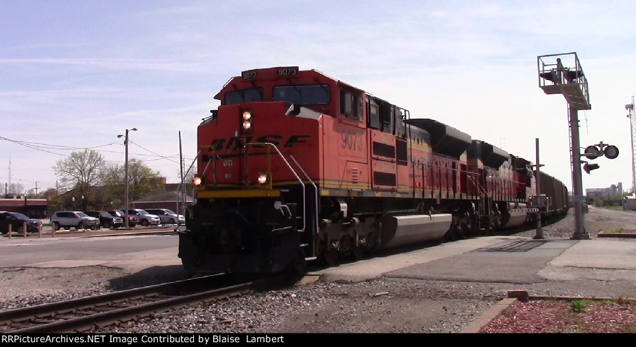 BNSF coal train